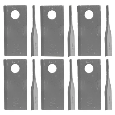 $31.99 • Buy 700711858 902-61560 (6) RH Disc Mower Blades Fits Case IH Fits MF Fits Vicon