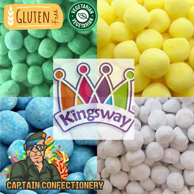 Kingsway Bon Bons Sweets Retro Bon Bons Fruit Flavour Chewy Pick N Mix FREE POST • £2.95