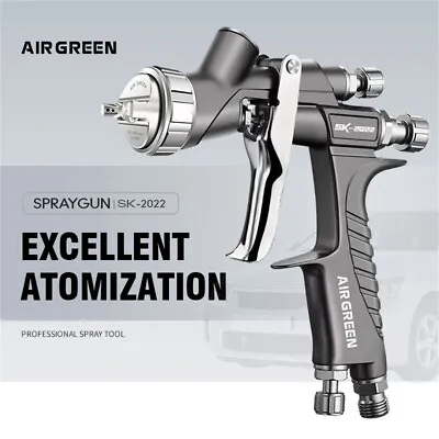 Car HVLP Air Spray Painting Gun 1.3mm Nozzle Water Based Professional Airbrush • £100.67