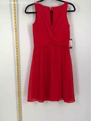 Vince Camuto Womens Pink Sleeveless Back Zip Casual Fit & Flare Dress Size 2 • $7.99