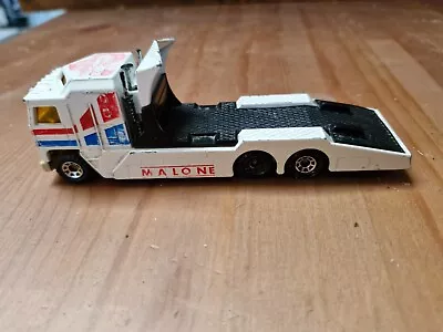 Vintage Matchbox Truck Cabover Racing Transport 1983 • $22