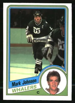 Mark Johnson 1984 O-Pee-Chee #72 Hockey Card • $1.89