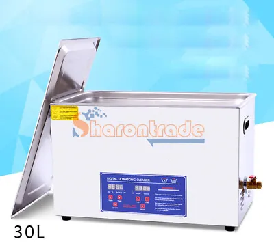 1PC 30L Industry Jewelry Ultrasonic Cleaner Dental Digital Time Heater 600W • $858.57