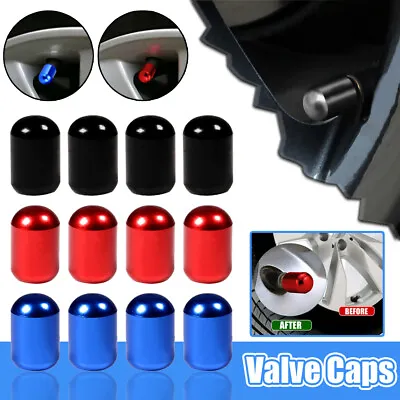 Car Tire Valve Cap Tyre Valves Stem Cover Air Dust Wheel Rim Cap Car Accessories • $5.04