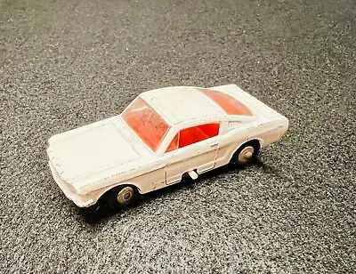 Matchbox Lesney #8 Ford Mustang Fastback White Body W/ Steering 1966  • $21.95