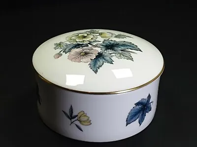 £12 • Buy Lovely Vintage Royal Worcester Fine Bone China Floral Pattern Trinket Box 3.75 