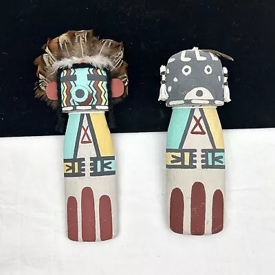 Hopi Flat Kachina Dolls (2) • $95