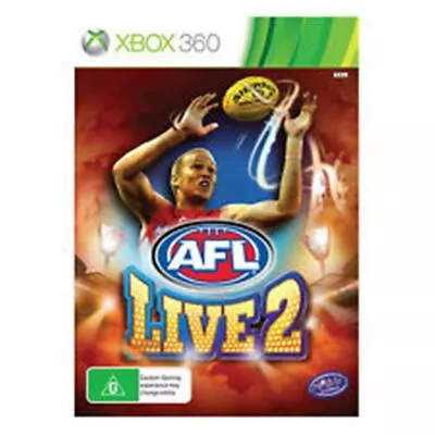 AFL Live 2 (Xbox 360) Australian Rules Football - PAL VERY GOOD FREE POST ! • $19.99