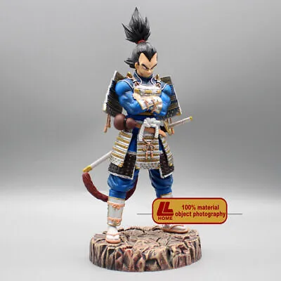 Anime Dragon Ball Z Saiyan Vegeta Wano Samurai Stand Big Figure Statue Toy Gift • $14.39