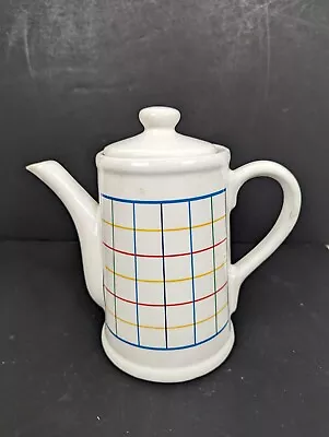 Vintage Mardi Gras Collection Mt. Clemens Pottery 7.5 Inch Tea Pot  • $24