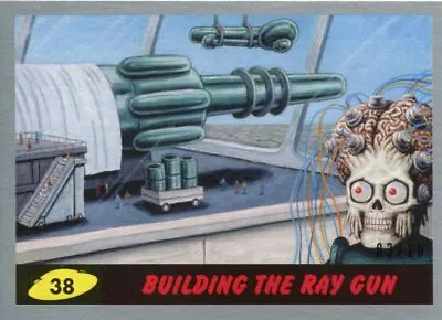 £28.49 • Buy Mars Attacks The Revenge Silver [10] Base Card #38 Building The Ray Gun