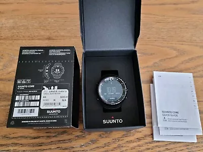 Suunto Core All Black Military Watch - SS014279010 Free Shipping • $125