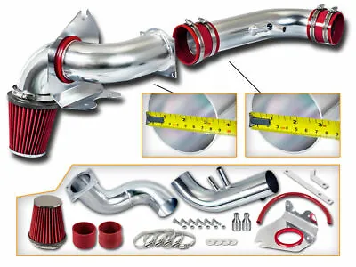 BCP RED 96-04 Ford Mustang 4.6L V8 Cold Air Intake Racing System + Filter • $74.99