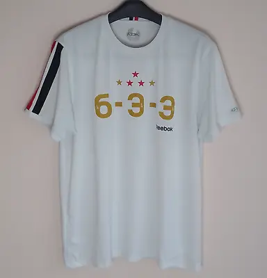 Vintage Reebok Sao Paulo FC 6-3-3 2008 Champions Jersey Medium Brasileiro SPFC • $49.95