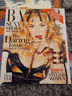 Harper’s Bazaar Magazine Madonna Photo Shoot! November 2013 • $13