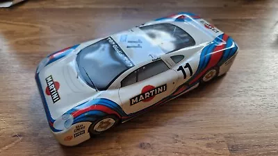 Vintage Jaguar XJ220 C Tinplate Products Martini Racing Hinged Tin • £10