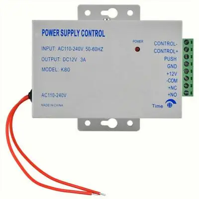 AC110-240V To DC12V 3A Power Supply For Door Access Control System • £16.79