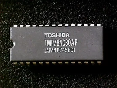 TMPZ84C30AP Toshiba (Z80 CTC)  - Counter Timer Circuit (DIP-28) GENUINE • $14