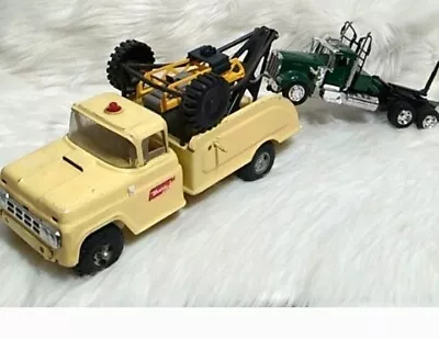 Vintage Buddy L Wrecker Ford Tow Truck Green Truck Not Included For Pictures Onl • $220