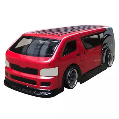 BodyWorx Toyota Hiace Van Clear 1/10 Body Shell BWX-N090 • $50.89