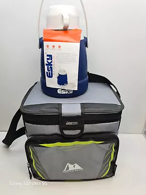 Esky Ice Holder + Cooler Bag - Near New • $50