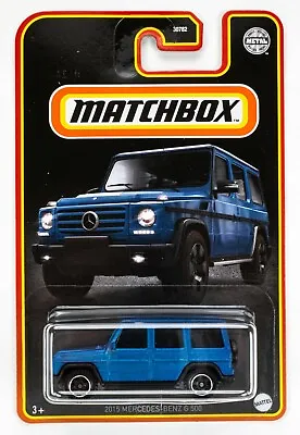 2022 Matchbox 2015 Mercedes-Benz G 500 BRILLIANT BLUE | DRIVE YOUR DREAM | FSC • $2.99