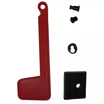 Durable Red Plastic Flag Kit Easy Replacement For Missing Or Broken Mailbox NEW • $7.99