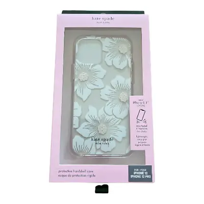 $29 • Buy IPhone 12/ 12 Pro KATE SPADE NEW YORK Protective Hardshell Case-Hollyhock Floral