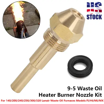 For Lanair Waste Oil Heater Burner Nozzle Kit 9899 Models FI/HI/MI/MX 140/200 US • $53.99