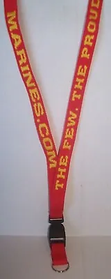 LOT Of 2 USMC Marine Corps Neck Lanyard Strap Key Chain ID W Release Buckle • $9.99