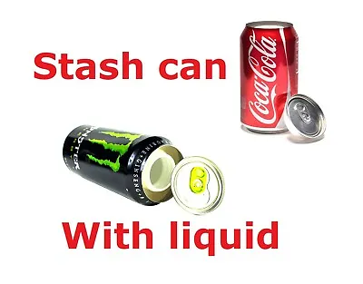 Coke Monster  Sprite Liquid Stash Can Bottle Safe Hidden Diversion Secret Car Uk • £12.99