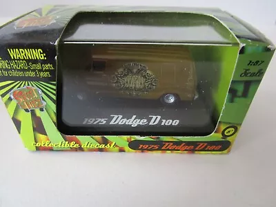 Planet Toys Street Whipz 1975 Dodge D100 Van 1/87 HO Diecast  NIB Train Layout • $6.95