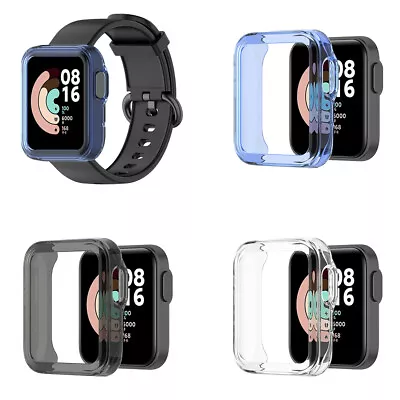 Transparent TPU Cover Protective Case For Xiaomi Mi Watch Lite Redmi Watch • $6.22