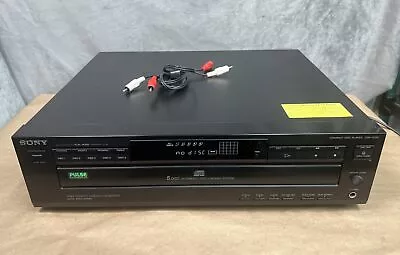 Sony Multi-Disc CD Compact Disc Carousel Player CDP-C225. (No Remote). Tested. • $63.99