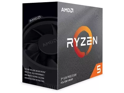 AMD Ryzen 5 3600 6-Core 12-Thread Unlocked Processor With Wraith Stealth Cooler • $69.99