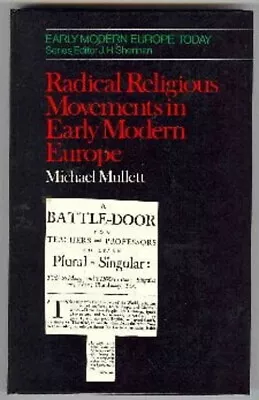 Radical Religious Movements In Early Modern Europe Hardcover Mich • $10.98
