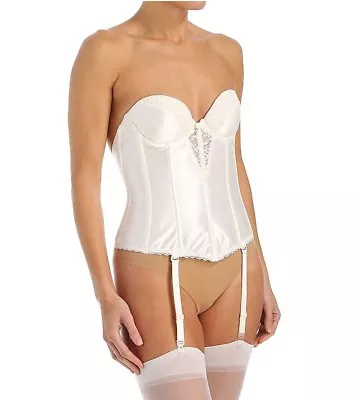 £19.34 • Buy Va Bien 6363 Low Back Plunge Bustier