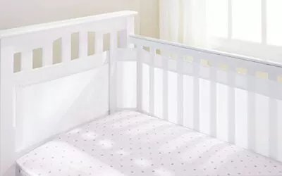 AirFlow 4 Sided Cot Mesh Liner - White • £31.68