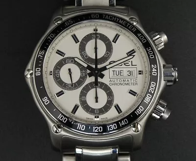 Ebel 1911 Discovery COSC Chronograph Swiss Watch E9750L62 • £1895