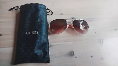 Guess Sunglasses Aviator Red • $30