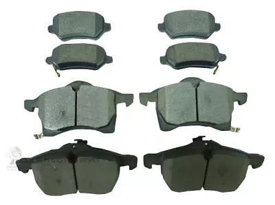 VAUXHALL ZAFIRA MK2 1.7 CDTi ECOFLEX 2009-2014 FRONT & REAR BRAKE PADS SET • £34.99