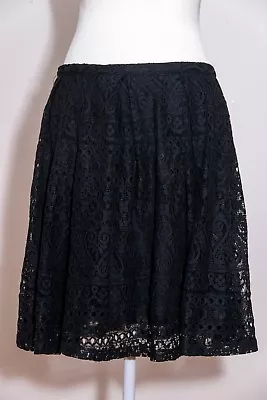 Dangerfield Black Lace Skirt Goth/gothic 10 • $25