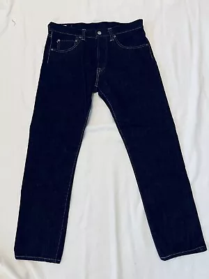 Momotaro Selvedge Japan Blue Co Denim Jeans Size 33 X 29 Button-Fly Pants Cotton • $200