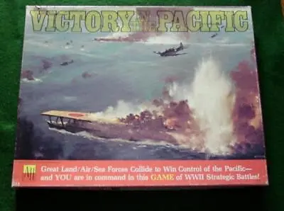 $159.99 • Buy AH Avalon Hill 1977 : VICTORY IN The PACIFIC Game - WW2 Naval War (75% PUNCHED)