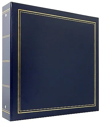 MBI 400 Pocket 3-Ring 4x6 Library Collection Photo Album Navy Blue • $19.12