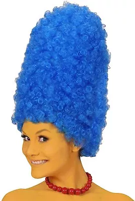 Cartoon Blue For Marge Simpson Wig For Fancy Dress Costumes  Outfits Accessory • $33.59