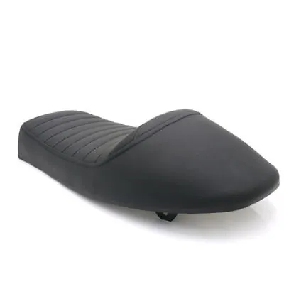 Black Vintage Hump  Seat For Honda Kawasaki Suzuki Yamaha BMW Vintage Cafe Racer • $30.23