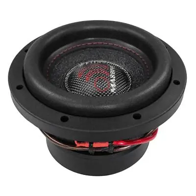 Massive Audio SUMMO 64S 400 Watt 6.5  Dual 4 Ohm DVC Shallow Subwoofer 6-1/2  • $83.99