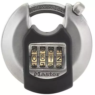 L30586 - MASTER LOCK Excell Discus Combination Padlock - 70mm • £23.26