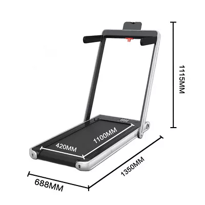 JMQ FITNESS A4003D 0.75HP Diamond Pattern Remote Control Electric Home Treadmill • $511.99